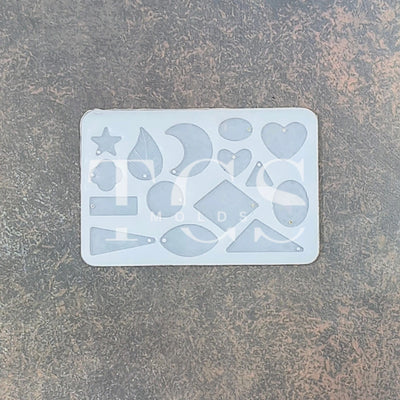Different shapes jewellery/keychain mold