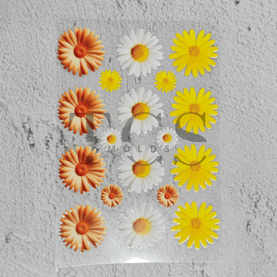 Wildflower bunch UV DTF transfer sheet
