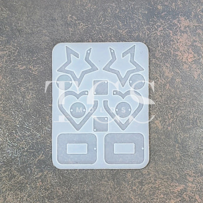 Big Earring Mold for Epoxy & Resin Art