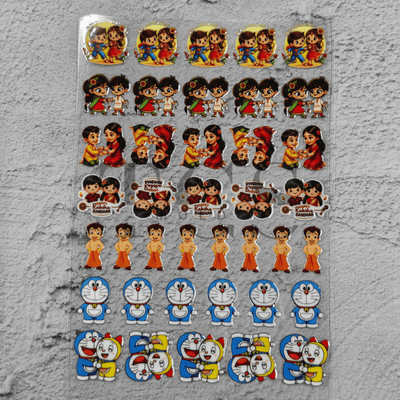 Rakhi design 2 UV DTF transfer sheet