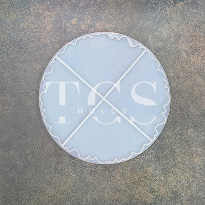 Silicone Resin Pizza Coaster Mold Silicone Mold for Epoxy & Resin Art