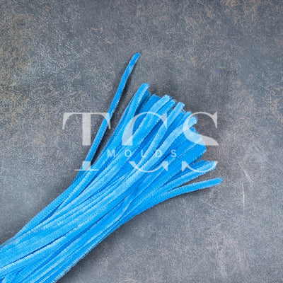 Sky blue colour Pipe cleaner 6mm