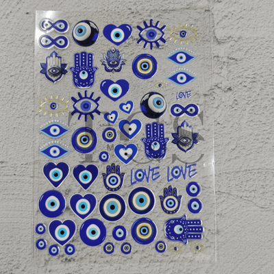 Evil eye UV DTF transfer sheet
