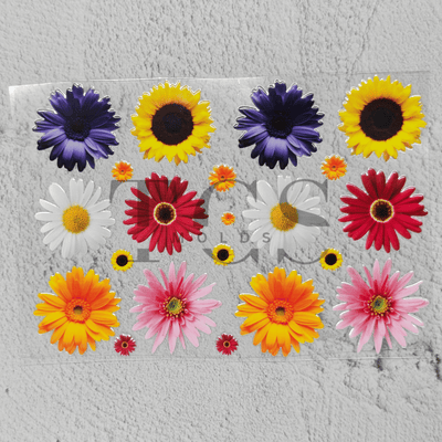 Spring petals UV DTF transfer sheet