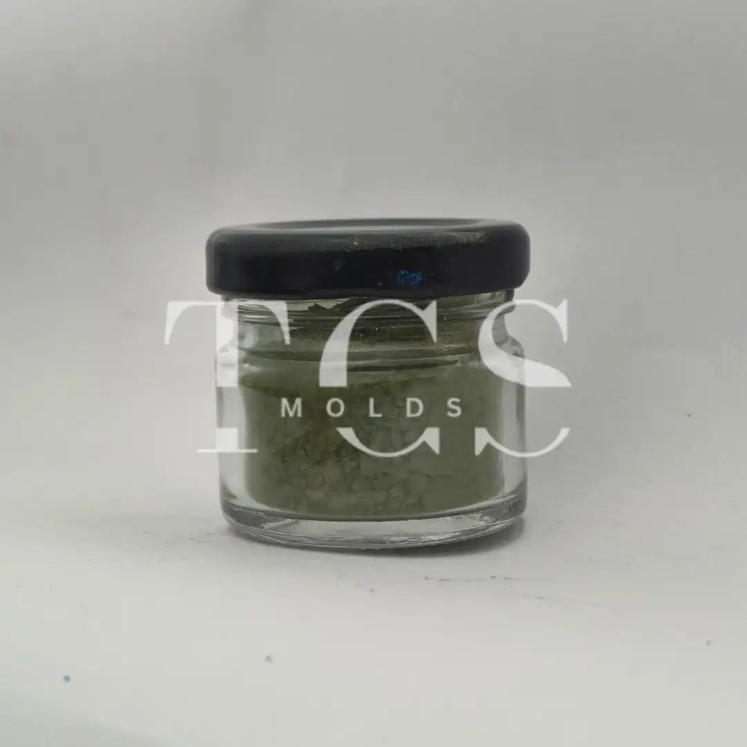 Mehndi green pearl power pigment