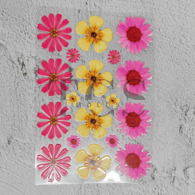 Pressed flower UV DTF transfer sheet