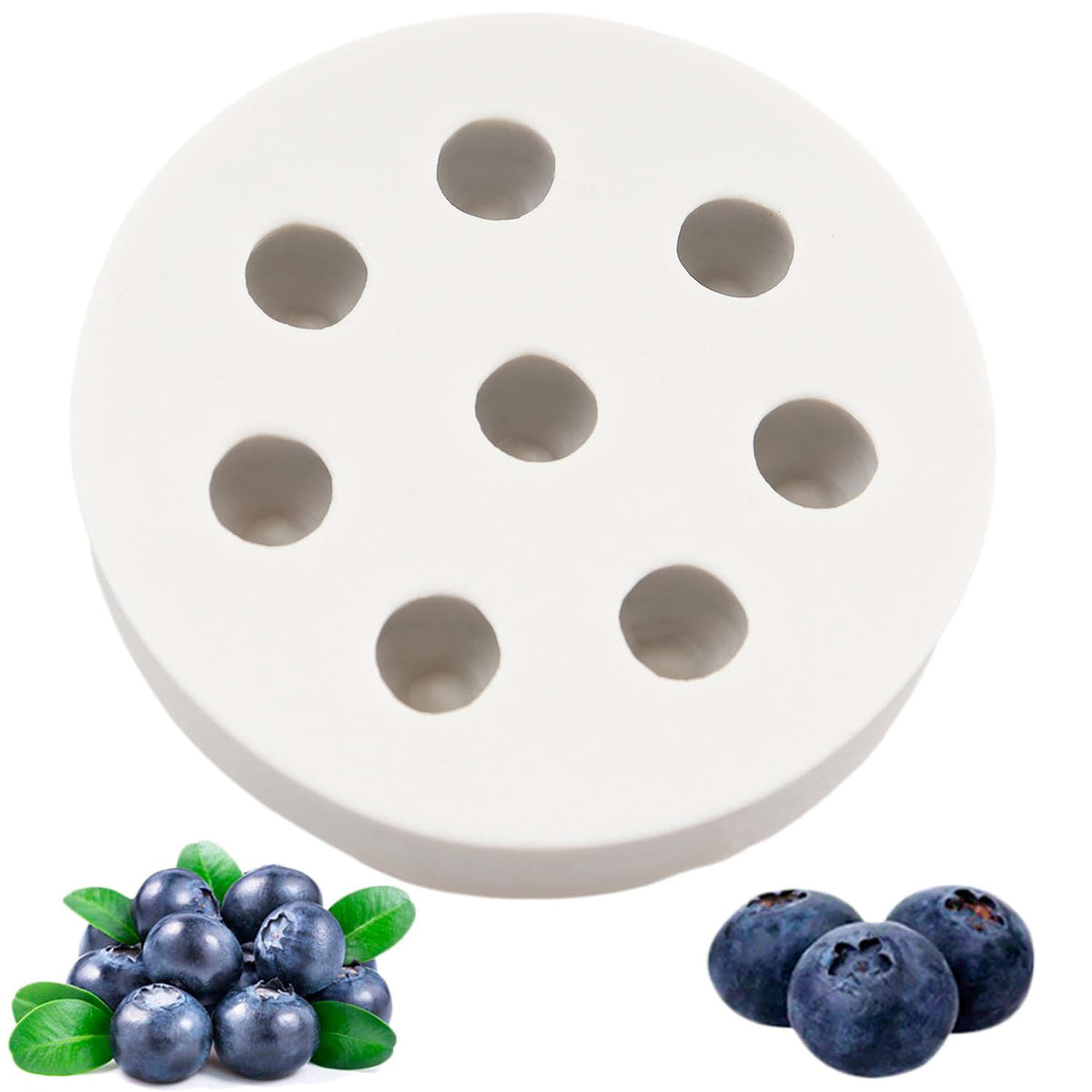 Blueberry mold | Silicone Mold for Resin & Candle Casting India