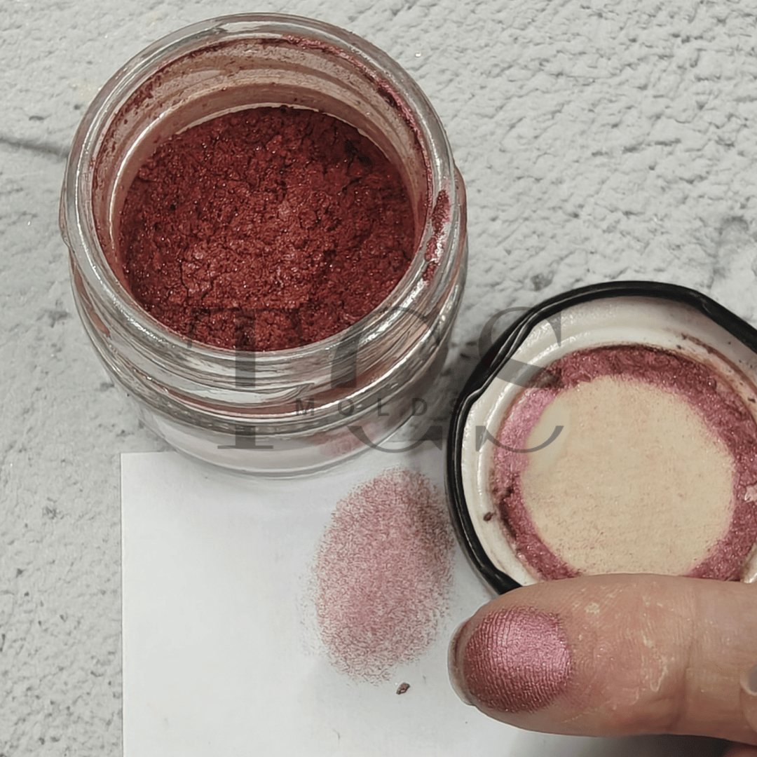 Mahroon pearl power pigment