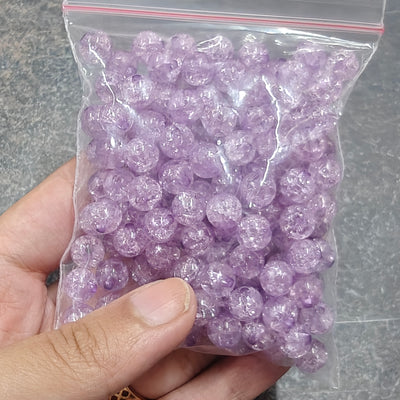 Crystal Beads purple