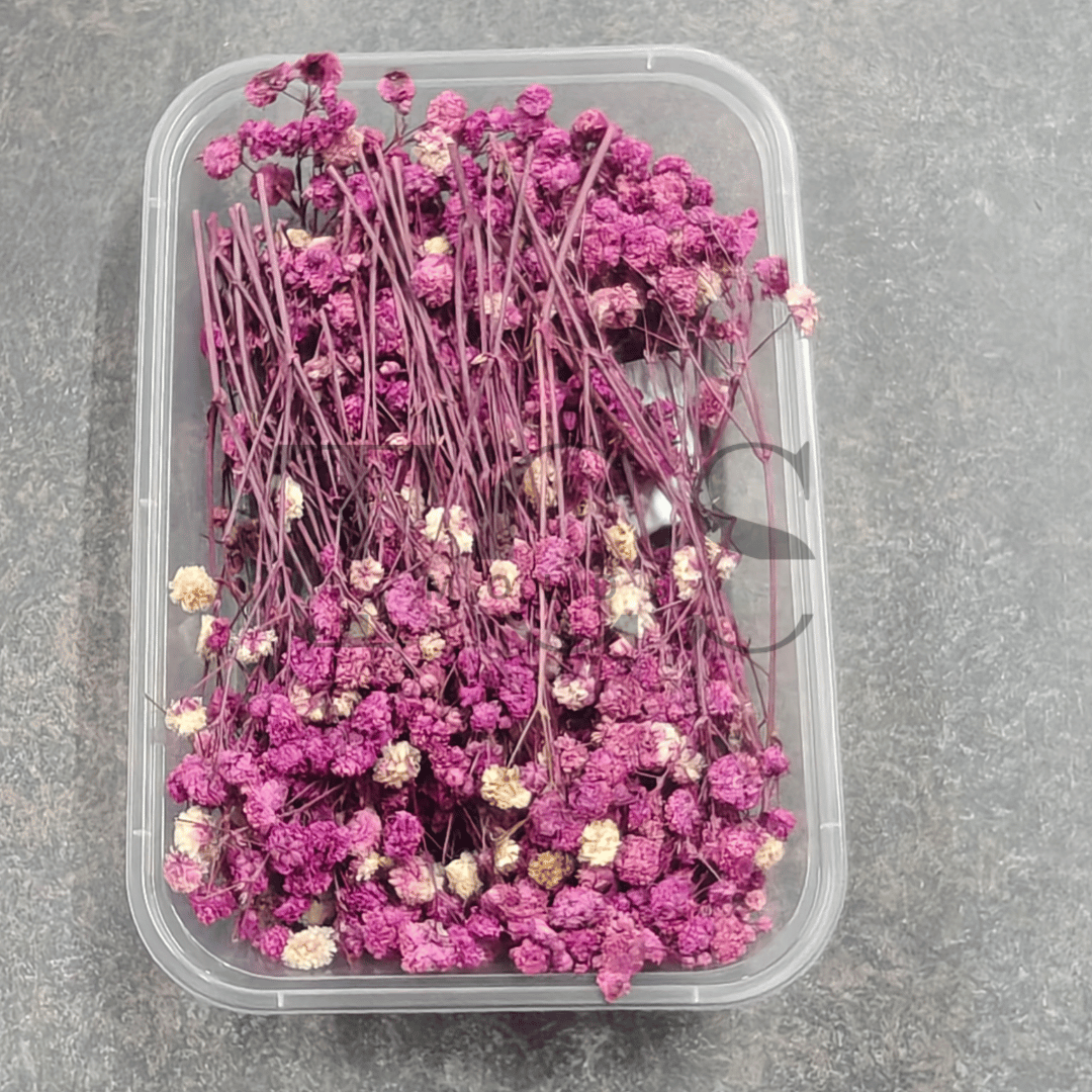Baby Breath (pink) - craft supply for resin art and craft projects