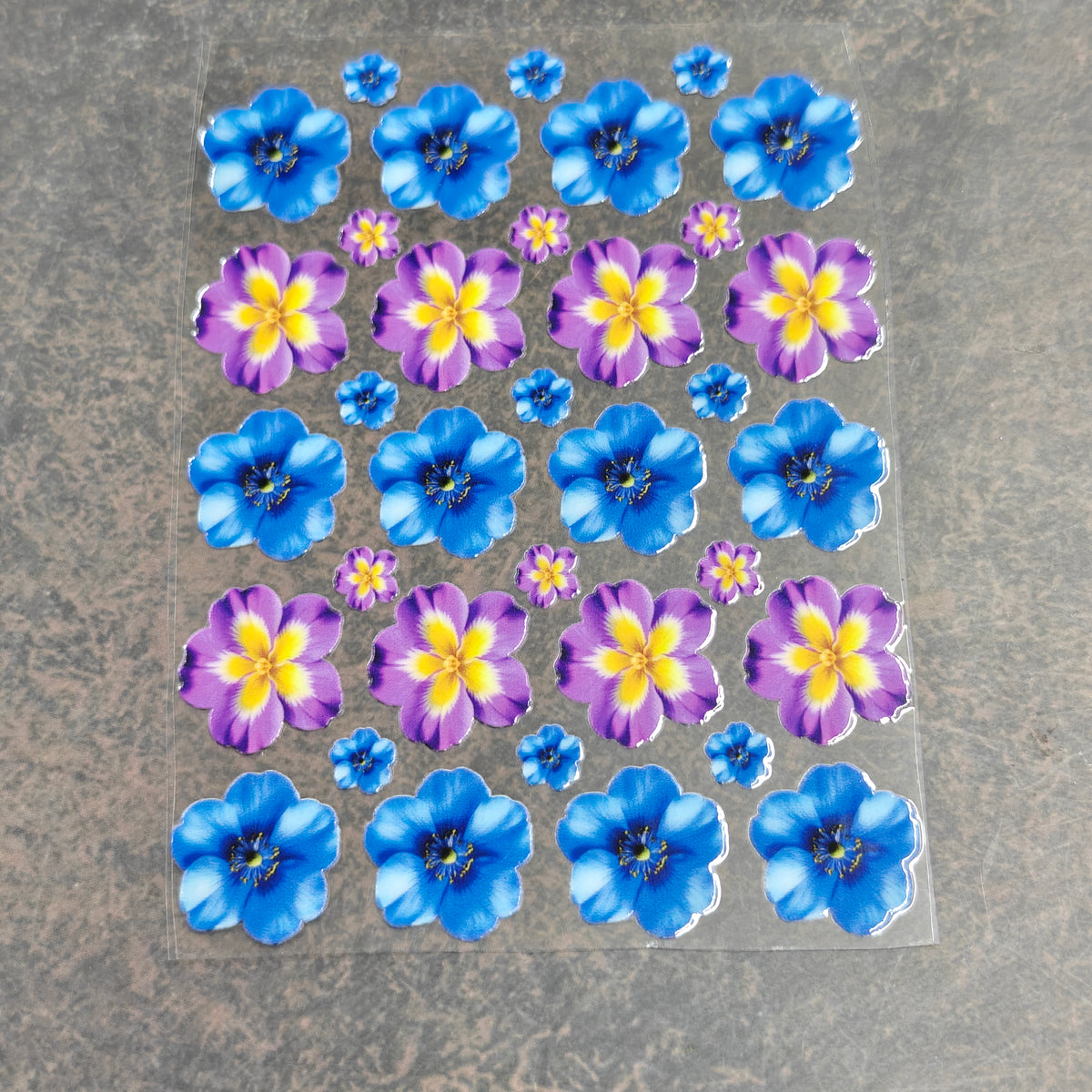 A6 Uv dtf sheet flower