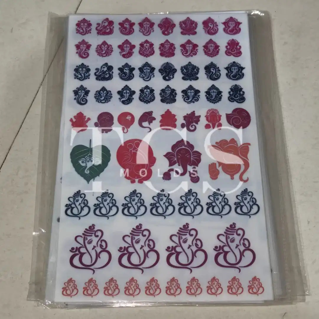 A4 ganeshji insert sheet