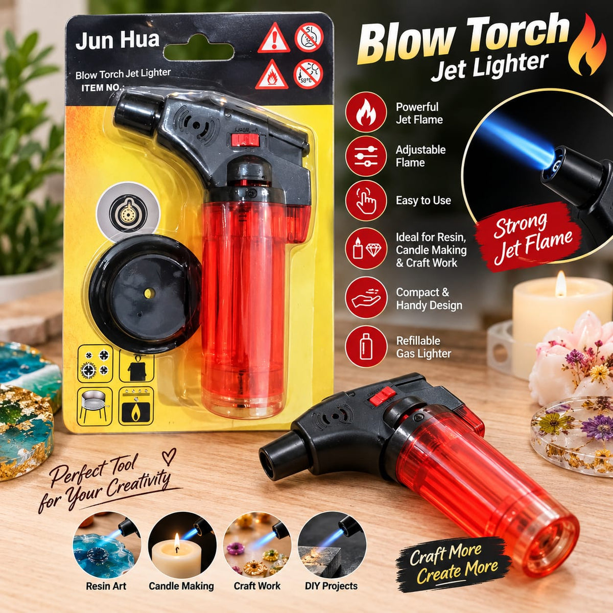Blow Torch Jet Lighter