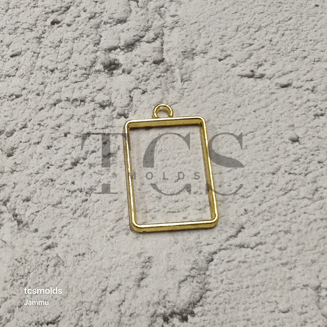 Rectangle Bezel - craft supply for resin art and craft projects