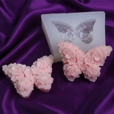 3d floral butterfly