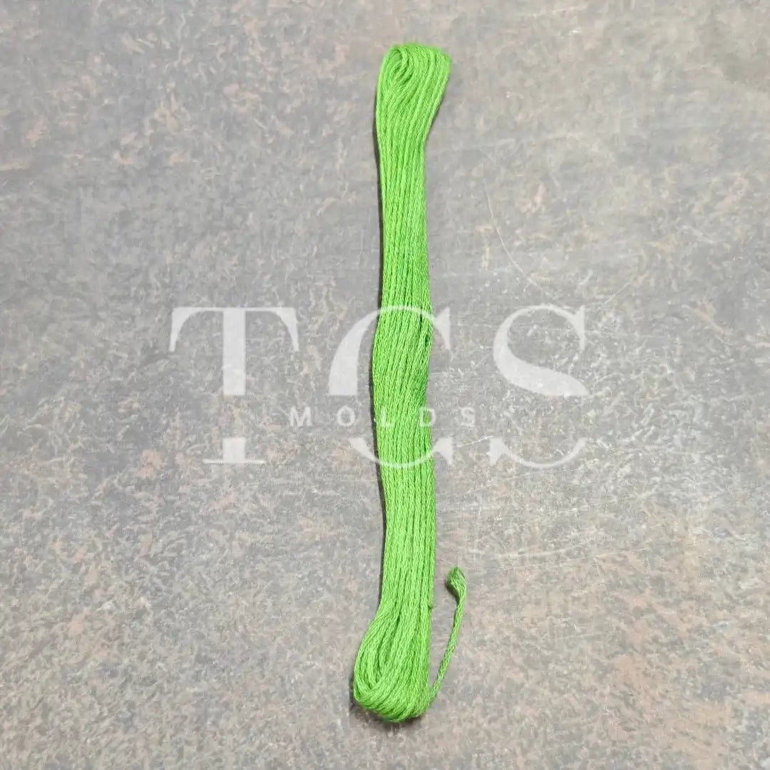 Parrot green cotton thread