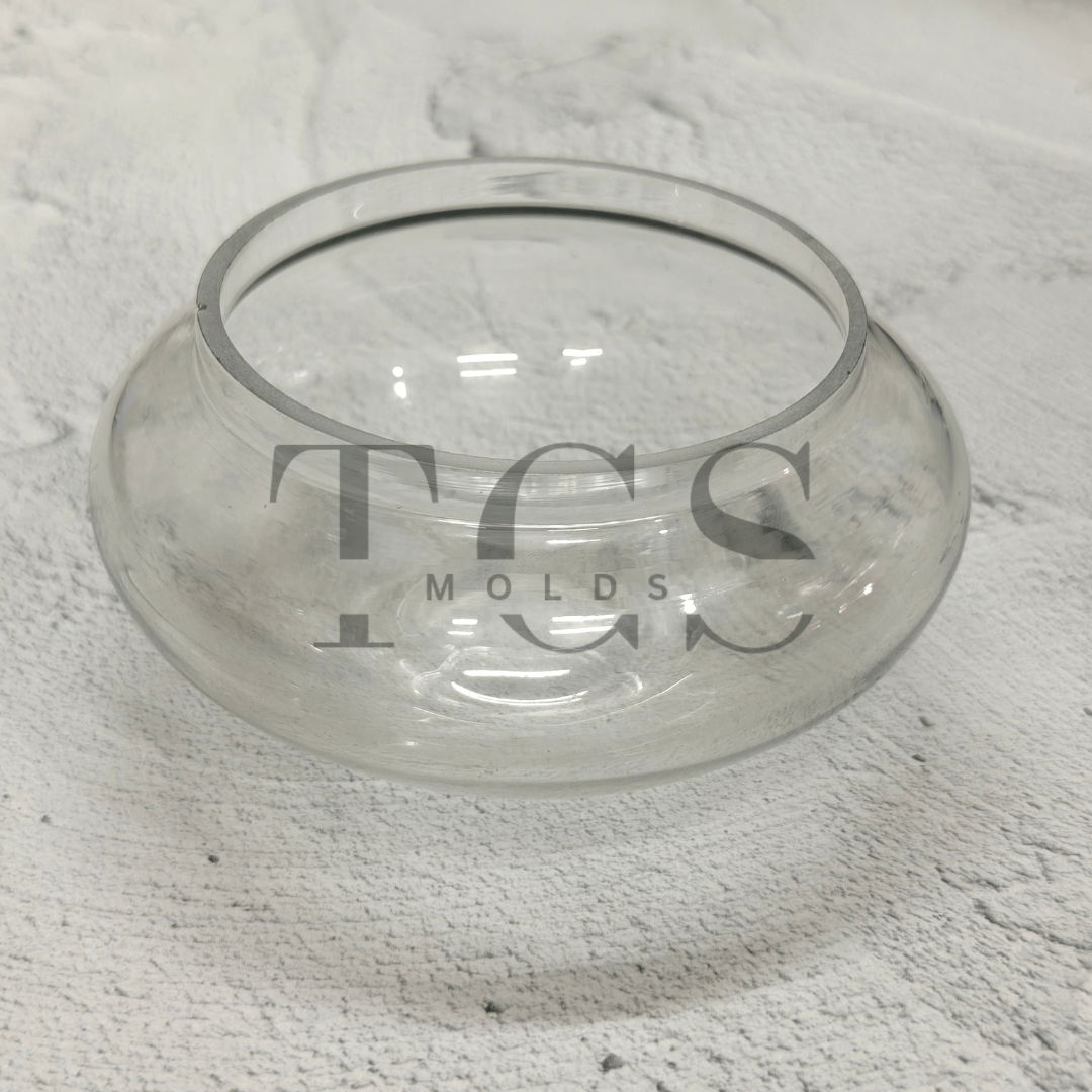 4 Inch Kolhapuri Jar – Glass Candle Jar for Soy Wax & Scented Candles India