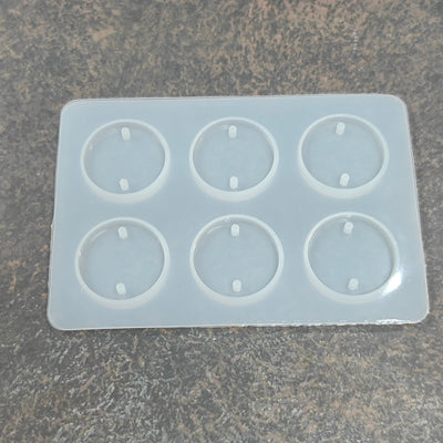 Circle Rakhi mold - silicone mold for resin art and craft projects