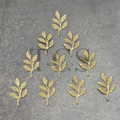 Metal leaf 2 - dry flower/decorative for resin art and craft projects