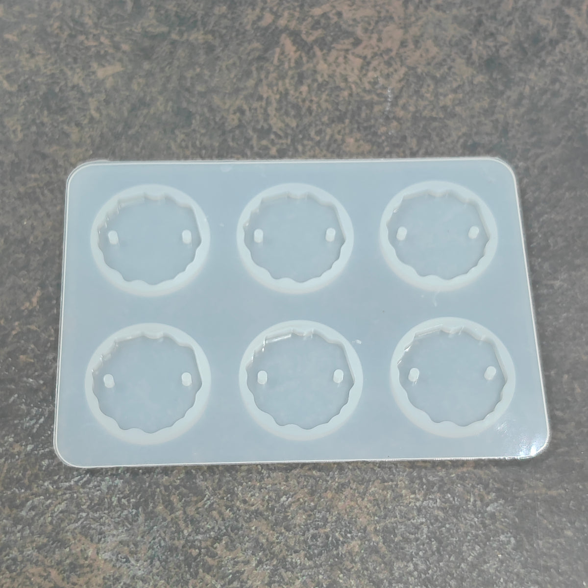 Agate circle Rakhi mold