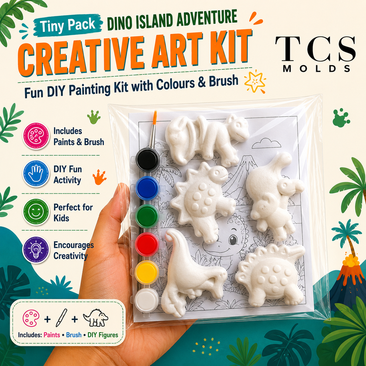 Dino island diy kit