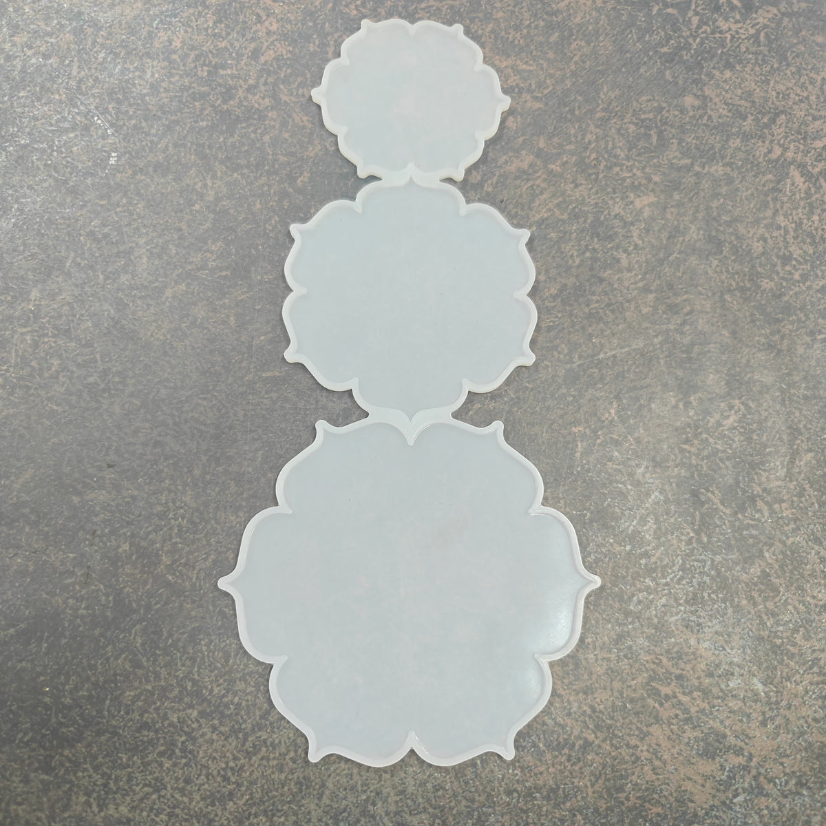 3 in 1 3d flower mold