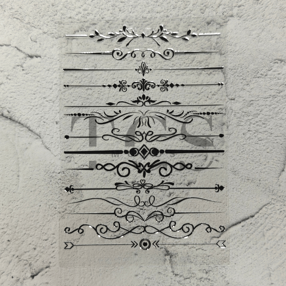 A6 Uv dtf sheet boarder
