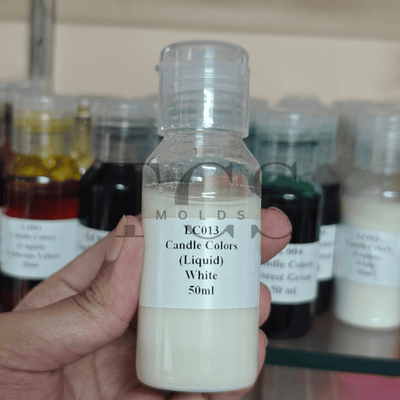 Candle colour white 50ml