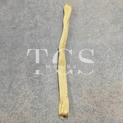 Golden cotton thread - craft thread/cord for resin art and craft projects