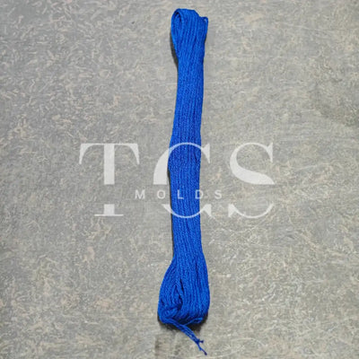 Royal blue cotton thread - craft thread/cord for resin art and craft projects