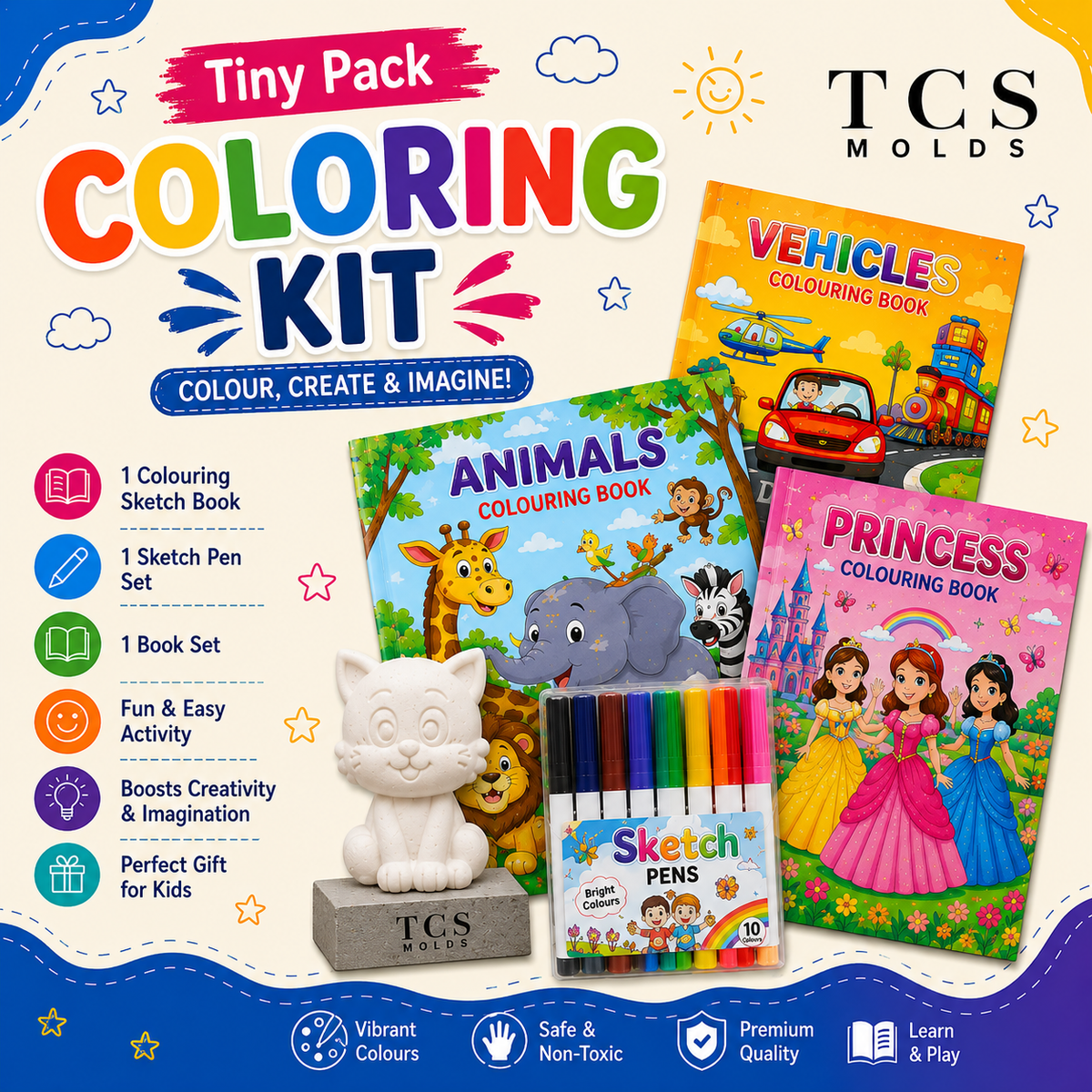 Colouring kit diy