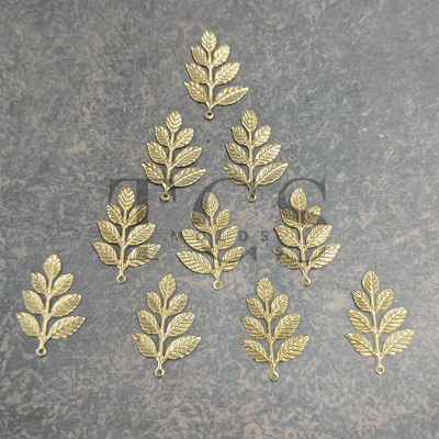 Metal leaf 1 - dry flower/decorative for resin art and craft projects