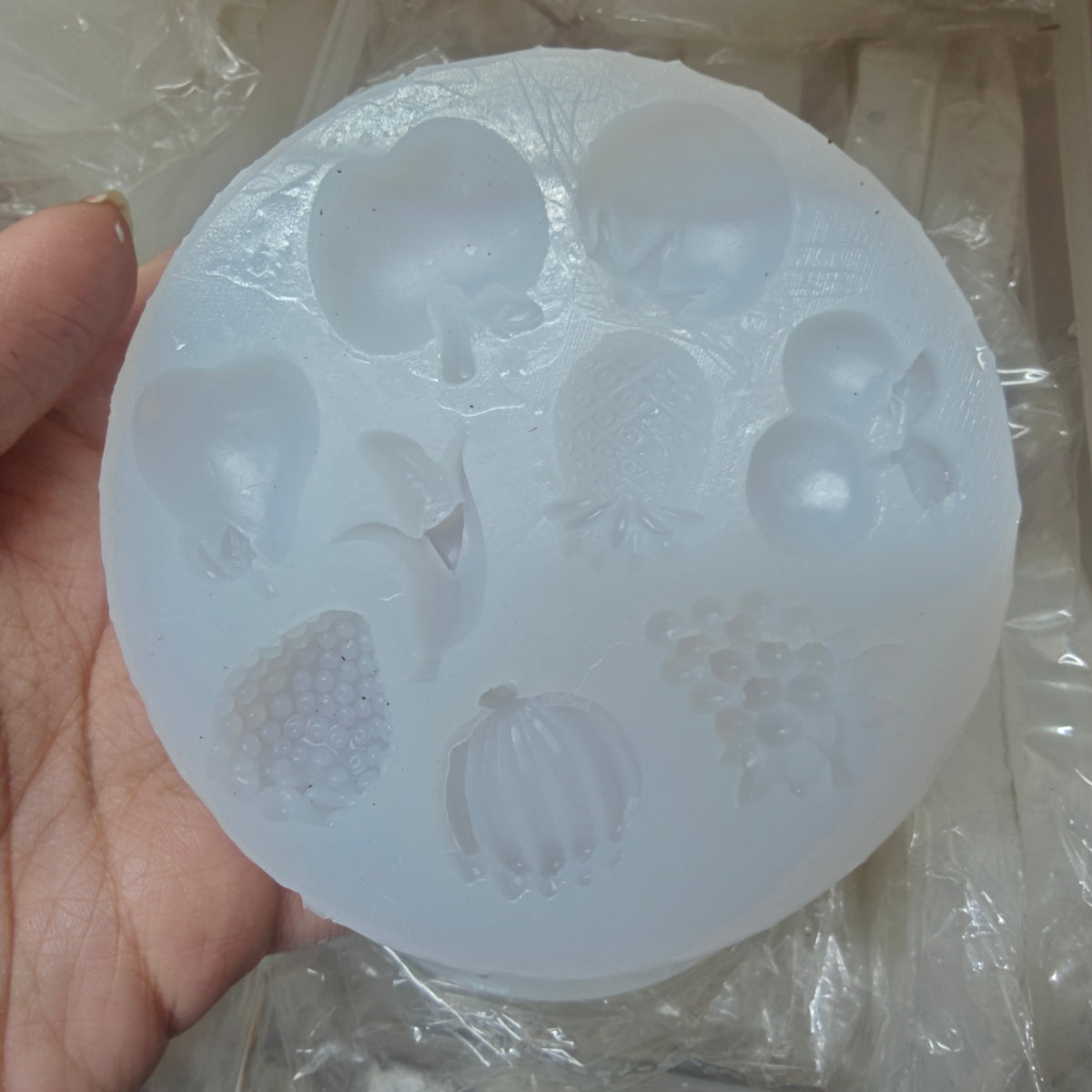 Silicone Resin Fruit Mold for Epoxy & Resin Art