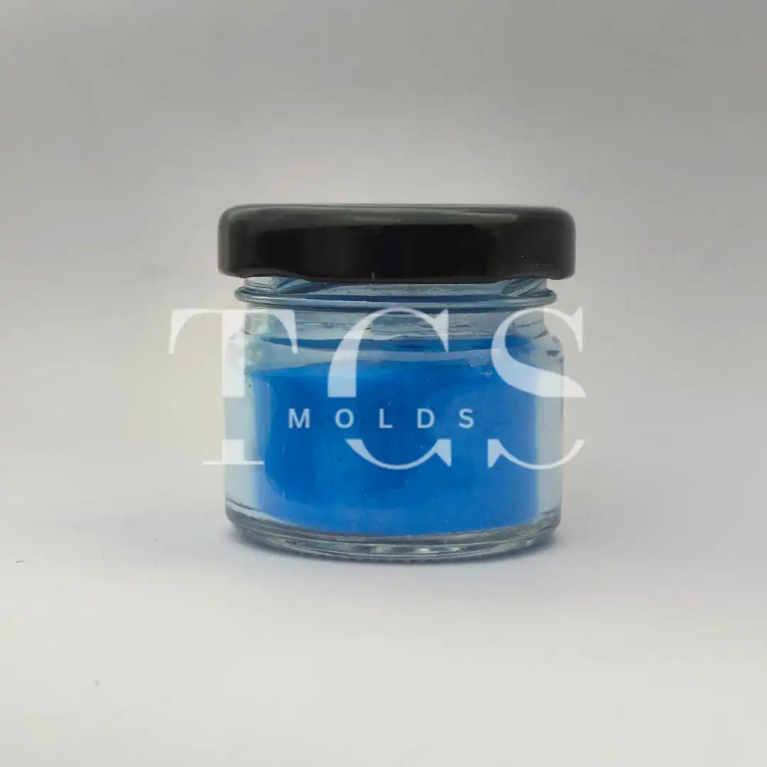 Blue pearl power pigment