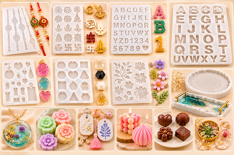 Silicone Moulds &amp; Molds for Resin Art