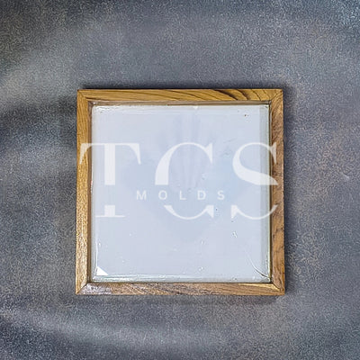 Teakwood 16x16inch teakwood frame Deep Preservation Frame for Resin Art & Wall Display