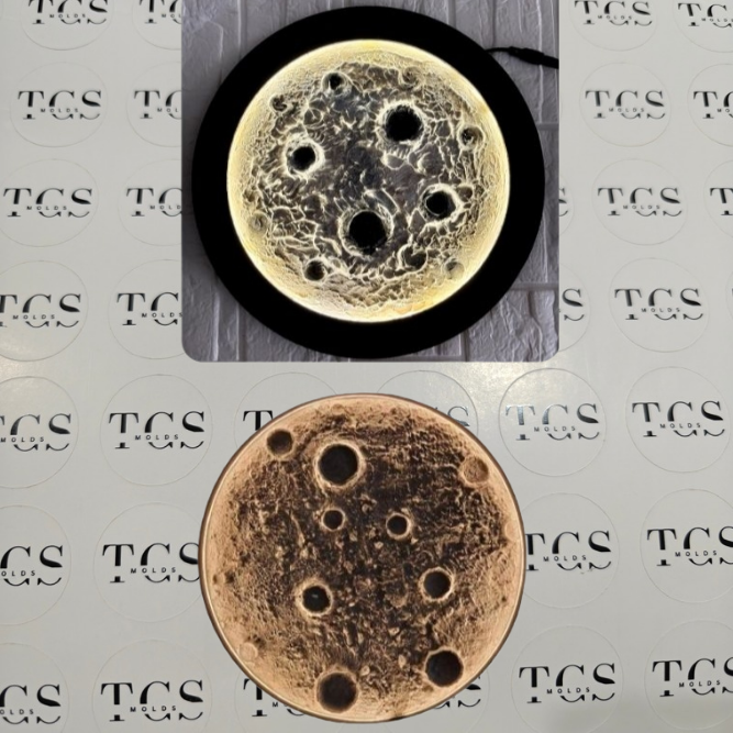 ✨ Create Stunning Resin Art With The 14" Moon Lamp - Premium Resin Art Supply
