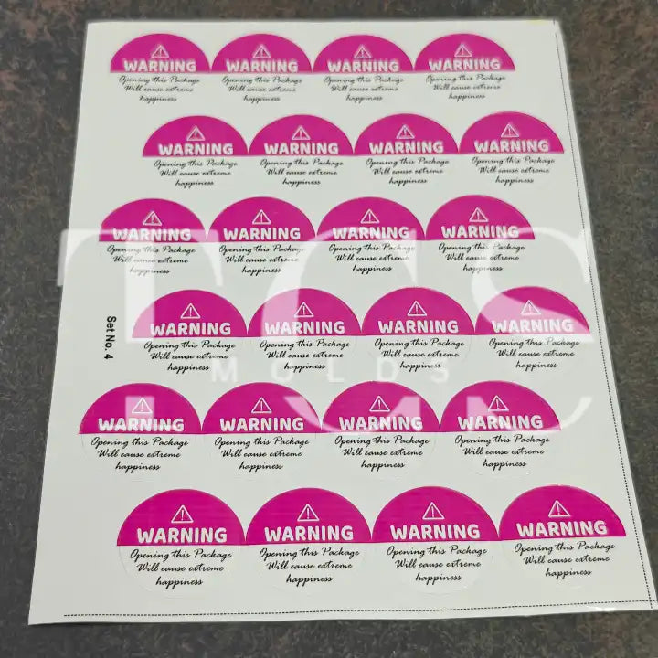 Thankyou sticker sheet 2