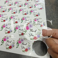 Thankyou sticker sheet 5