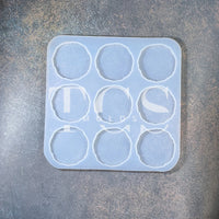 2" circle agate mold (multi cavity)
