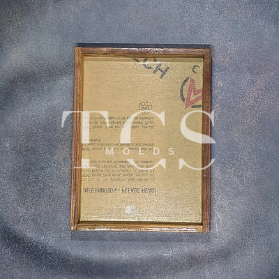 Teakwood 12x9" teakwood frame Floating Frame for Resin Art & Wall Display | Premium Epoxy Resin Supplier India