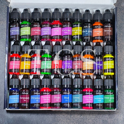 Liquid Candle colours (Set of 30) | Craft Supply India