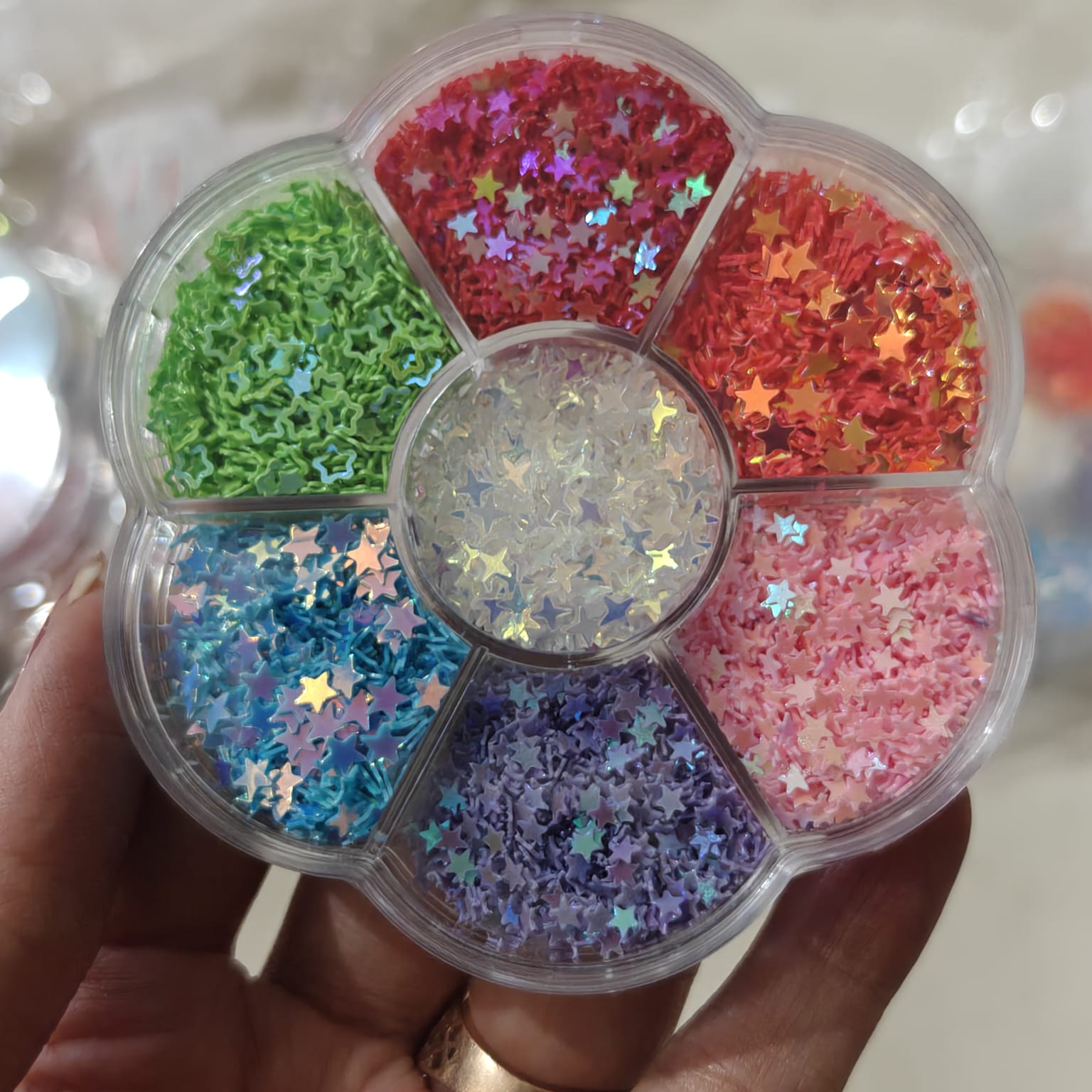 Star glitters for resin art 