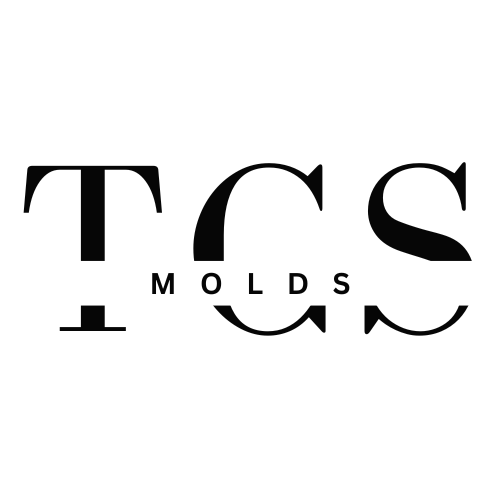 Black 'TCS Molds' logo on a white background