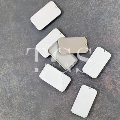 Tin sliding silver | Craft Supply India