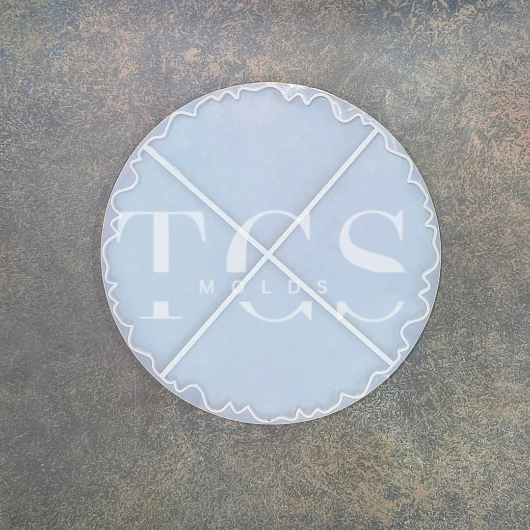 Silicone Resin Pizza Coaster Mold Silicone Mold for Epoxy & Resin Art