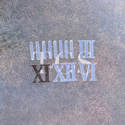 Acrylic Numbers For Clock | Craft Supply India