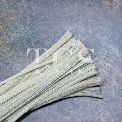 White colour Pipe cleaner 6mm