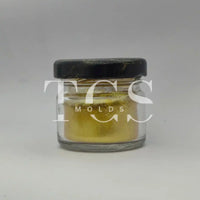Golden Glitter Pearl Powder for Resin Art | TCS Molds
