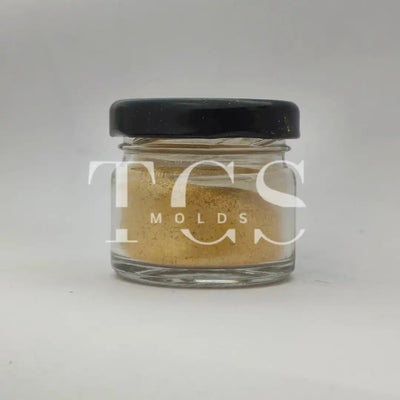 Golden Glitter Pearl Powder for Resin Art | TCS Molds